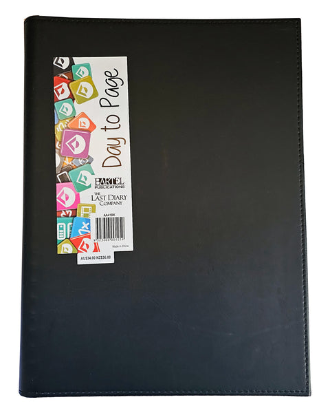 DIARY - DAY TO PAGE A4 - AINSLEY WIRO BOUND