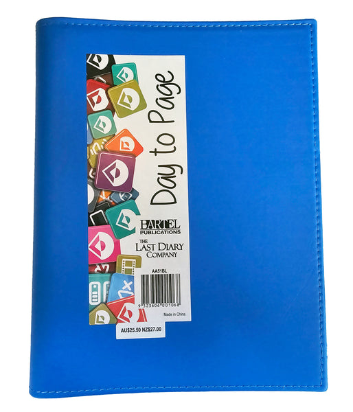 DIARY - DAY TO PAGE A5 - AINSLEY WIRO BOUND