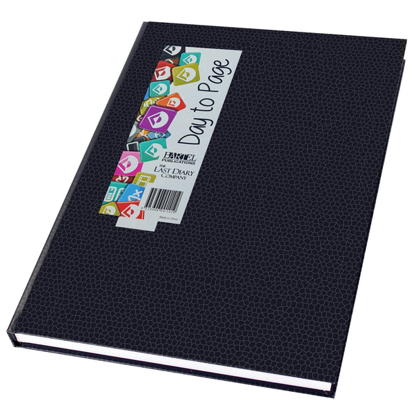 ECONOMY DIARY - DAY TO PAGE A4 - CASE BOUND