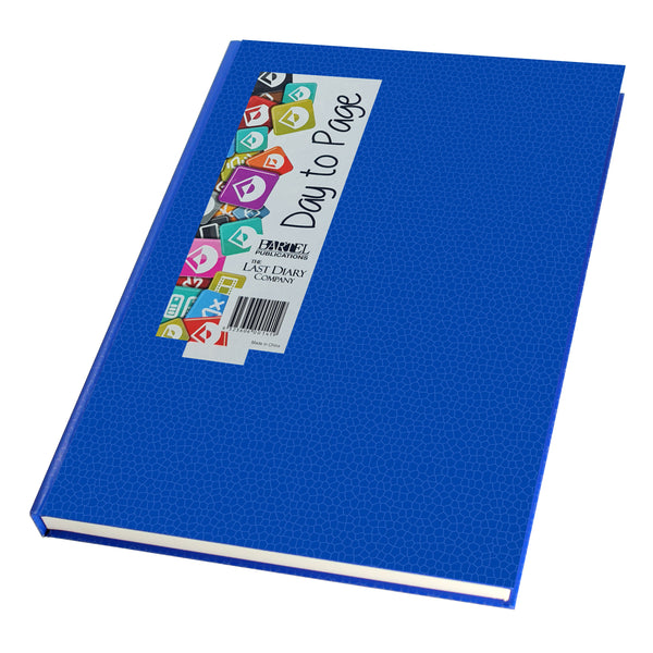 ECONOMY DIARY - DAY TO PAGE A4 - CASE BOUND
