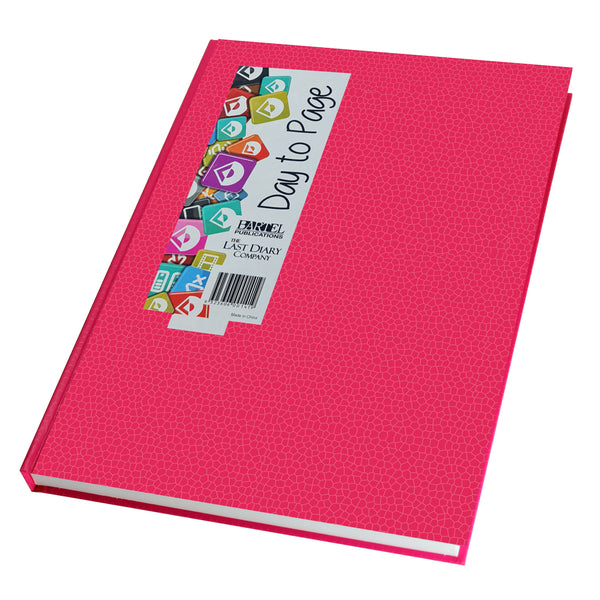 ECONOMY DIARY - DAY TO PAGE A4 - CASE BOUND
