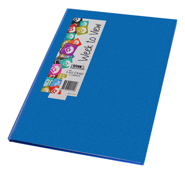 ECONOMY DIARY - WEEK TO VIEW A4 - CASE BOUND