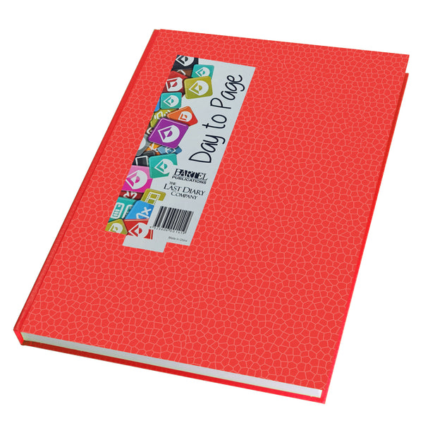 ECONOMY DIARY - DAY TO PAGE A5 - CASE BOUND