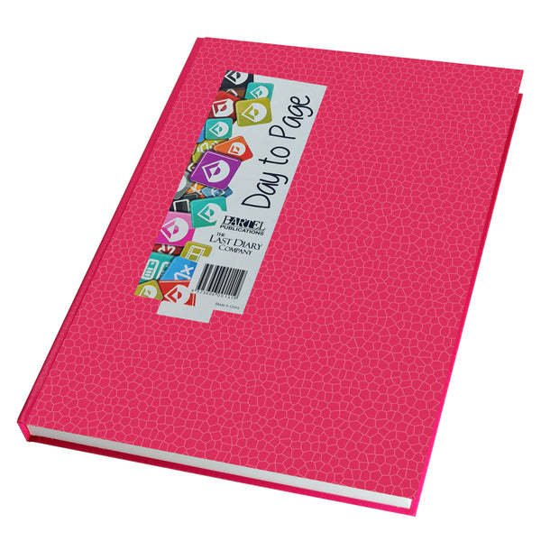 ECONOMY DIARY - DAY TO PAGE A5 - CASE BOUND