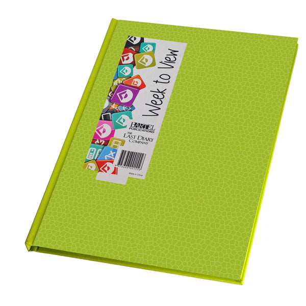 ECONOMY DIARY - WEEK TO VIEW A5 - CASE BOUND