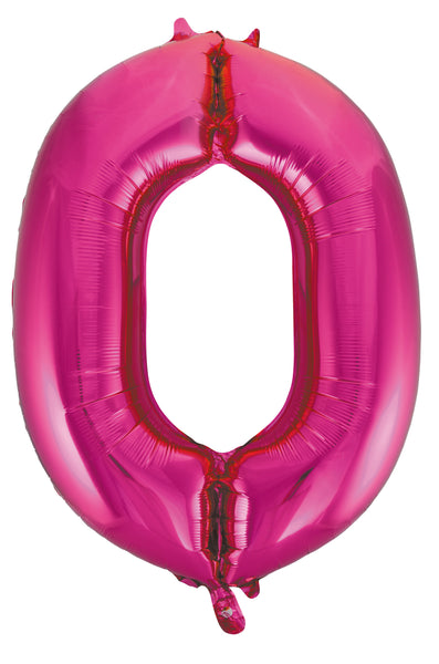 Giant Pink 86cm Helium Balloon Letters & Numbers