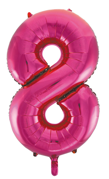 Giant Pink 86cm Helium Balloon Letters & Numbers