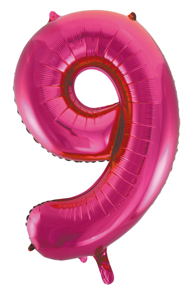 Giant Pink 86cm Helium Balloon Letters & Numbers