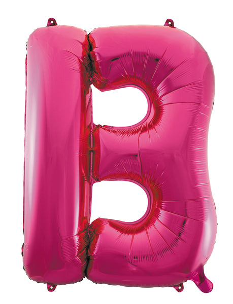 Giant Pink 86cm Helium Balloon Letters & Numbers