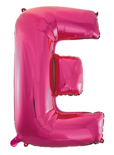 Giant Pink 86cm Helium Balloon Letters & Numbers