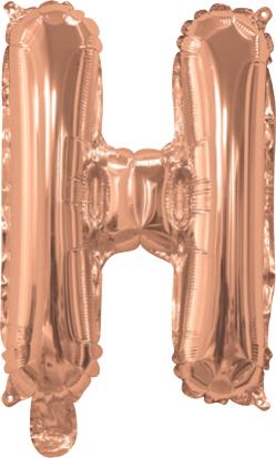 Giant Rose Gold 86cm Helium Balloon Numbers