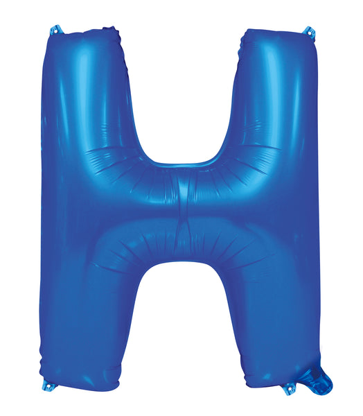 Giant Blue 86cm Helium Balloon Letters & Numbers