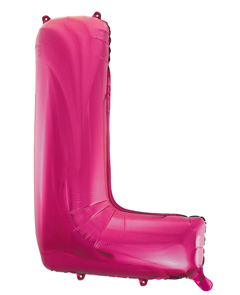 Giant Pink 86cm Helium Balloon Letters & Numbers