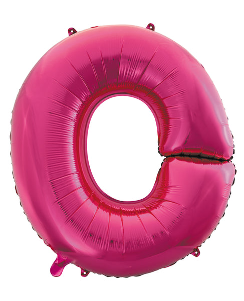 Giant Pink 86cm Helium Balloon Letters & Numbers