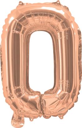 Giant Rose Gold 86cm Helium Balloon Numbers