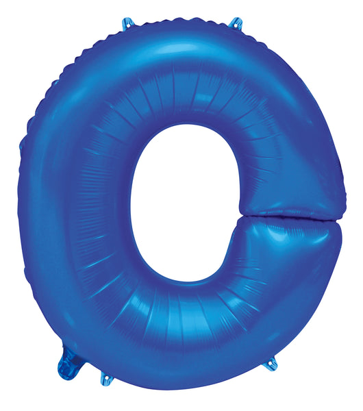 Giant Blue 86cm Helium Balloon Letters & Numbers