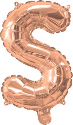 Giant Rose Gold 86cm Helium Balloon Numbers
