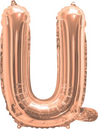 Giant Rose Gold 86cm Helium Balloon Numbers