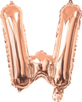 Giant Rose Gold 86cm Helium Balloon Numbers