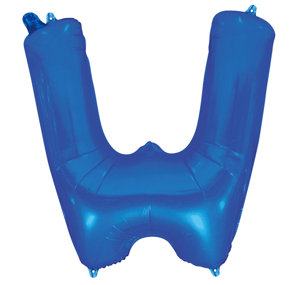 Giant Blue 86cm Helium Balloon Letters & Numbers