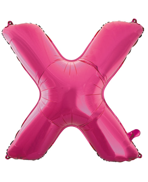 Giant Pink 86cm Helium Balloon Letters & Numbers