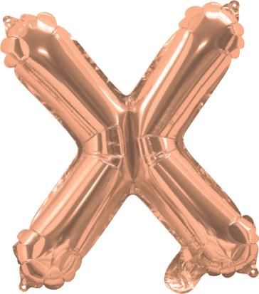 Giant Rose Gold 86cm Helium Balloon Numbers